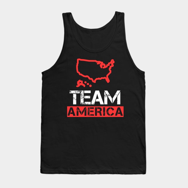 Team America Tank Top by Fashionfy